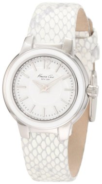 Kenneth Cole New York Men's KC2700 Classic White Analog Dial Enamel Bezel Watch