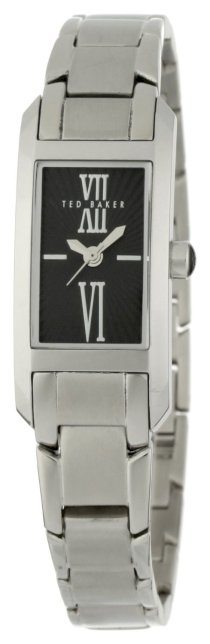  Ted Baker Women's TE4051 Right on Time Contemporary Rectangle Lipstick Analog Case Watch