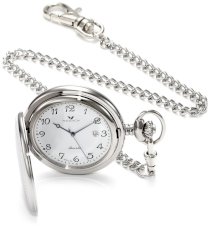 Viceroy Men's 44073-04 Stainless-steel Date Pocket Watch