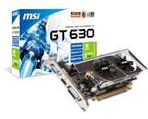 MSI N630GT-MD1GD3/LP (NVIDIA GeForce GT 630, GDDR3 1GB, 128-bit, PCI-E 2.0)