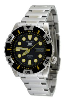 Seiko 5 Sports #SNZJ15J1 Men's Stainless Steel Self Winding Automatic Watch (Made in Japan)