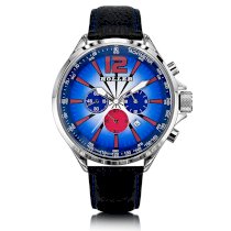 Holler HLW2280-2 Mens Psychedelic Blue Chronograph WatchBlue