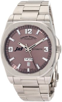 Armand Nicolet Men's 9650A-GR-M9650 J09 Casual Automatic Stainless-Steel Watch