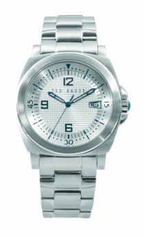 Ted Baker Men's TE3006 Motiva-Ted Round 3-Hand Analog Stainless Steel Watch