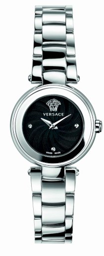 Versace Women's M5Q99D008 S099 Mystique Black Sunray Dial Watch