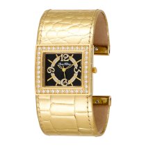 Paris Hilton Women's 138.5121.60 Bangle Square Black Dial Watch