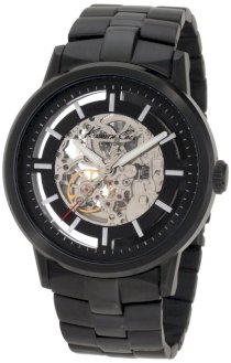 Kenneth Cole New York Men's KC3981 Black-Link Translucent Watch