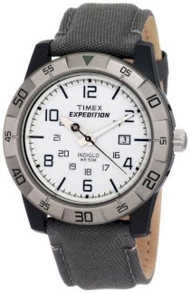 Timex Men's T498649J Expedition Grey Canvas Rugged Core Analog Watch