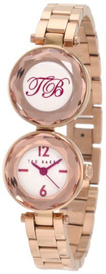 Ted Baker Women's TE4064 Quality Time Custom Dual Time Double Case Watch
