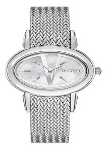 Valentino Women's V50SBQ9991S099 Signature Oval Stainless Steel Watch