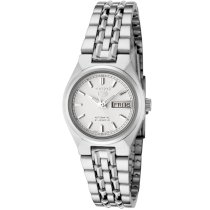 Seiko Women's SYM787K Seiko 5 Automatic White Dial Stainless Steel Watch