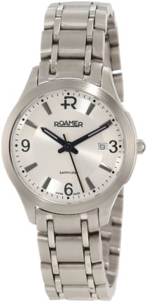 Roamer of Switzerland Women's 509978 41 15 50 Preview Black Dial Two-Tone Stainless Steel Watch