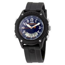 Timex Men's T49744 Analog-Digital Resin Strap Expedition Rubber Strap Watch