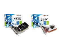 MSI N610GT-MD2GD3/LP (NVIDIA GeForce GT 610, GDDR3 2GB, 64-bit, PCI-E 2.0)