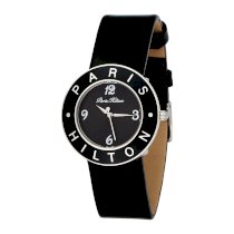  Paris Hilton Women's 138.5093.60 Logo Black Dial Watch