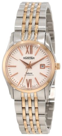 Roamer of Switzerland Women's 941561 49 13 90 Saturn Automatic Rose Gold IP Stainless Steel Watch