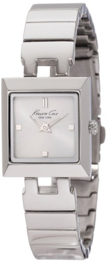 Kenneth Cole New York Women's KC4770 Classic Silver Dial Square Watch