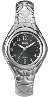 Timex Women's T2M815 Classic Silver-Tone Expansion Band Stainless Steel Bracelet Watch