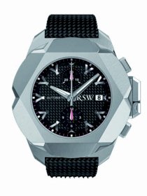 RSW Men's 4450.MS.C1.13.00 Nazca Automatic Chronograph Carbon Fiber Dial Black Sapphire Crystal Watch
