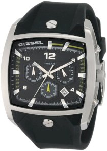 Diesel Watches Advanced 4.5 out of 5 stars  See all reviews (4 customer reviews) | Like (9) Color: Black/Blue    216   Silicone Strap Chronograph Buckle Closure Case Diameter: 47MM Lug Width: 31MM