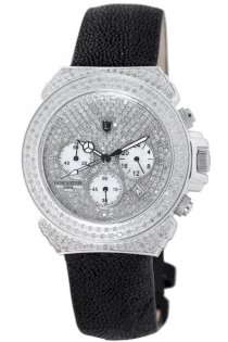 Lancaster Women's OLA0426G/MR Pillo Chronograph Diamond Silver Dial Watch