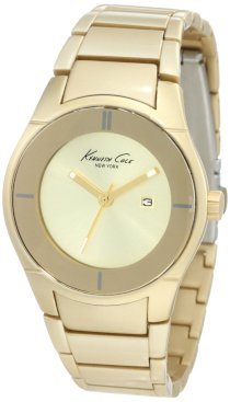 Kenneth Cole New York Women's KC4719 Analog Gold Dial Watch