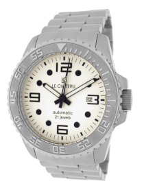 Le Chateau Men's 7083mssmet-wht Sport Dinamica Automatic See-Thru Watch
