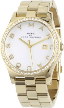 Marc by Marc Jacobs Women's MBM3045 Henry Glitz White Dial Watch