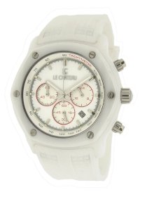 Le Chateau Men's 5855wht-wht Persida LC Watch