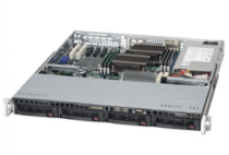 Server Supermicro USA 1U Server Rack SC813MTQ-350CB (Intel Xeon E5506 2.13GHz, Ram 2GB, HDD 150GB, Raid 0,1,5,10, 350W)