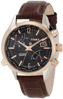 Timex Men's T2N942DH Intelligent Quartz World Time Watch