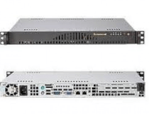 Server Supermicro USA 1U Server Rack SC811T-260B (Intel Xeon E3-1220 3.1GHz, Ram 2GB, HDD 150GB, Raid 0,1,5,10, 260W)