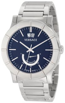 Versace Men's 18A99D497 S099 Acron Big Date Automatic Power Reserve Steel Bracelet Watch