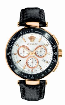 Versace Men's I8C80D001 S009 Mystique Rose Gold IP Chronograph Tachymeter Watch