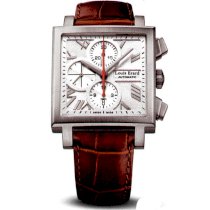 Louis Erard 77504as01.bdc13 La Carree Men's Chrono Brushed Stainless Steel Watch