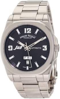 Armand Nicolet Men's 9650A-BU-M9650 J09 Casual Automatic Stainless-Steel Watch