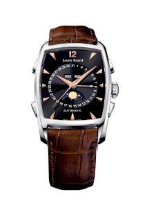 Louis Erard Men's 44211AA02.BDCL50 1931 Automatic Brown Genuine Leather Date Watch