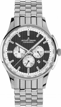 Jacques Lemans Men's 1-1619F London Classic Analog Chronograph Watch