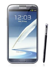 Samsung Galaxy Note II (Galaxy Note 2/ Samsung N7100 Galaxy Note II) Phablet 16Gb Titanium Gray (For AT&T) 