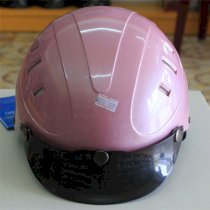 Mũ bảo hiểm Protec lỗ trơn ( Màu hồng )