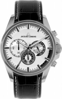 Jacques Lemans Men's 1-1655B Liverpool Sport Analog Chronograph Watch