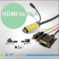 HDMI TO VGA TO AUDIO CONVETER ZHQ