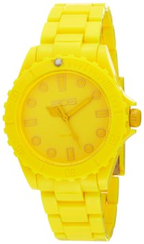 EOS New York Unisex 359SYEL Marksmen Plastic Yellow Watch