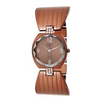 Golden Classic Women's 2169 Brown Wing-Shaped Brown Fashion Accessory Watch