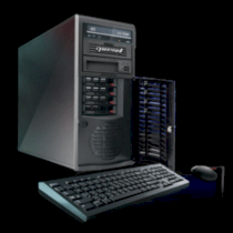 CybertronPC CAD1212A (AMD Opteron 6212 2.60GHz, Ram 16GB, HDD 256GB, VGA Quadro 400 512D3, RAID 1, 733T 500W 4 SAS/SATA Black) 