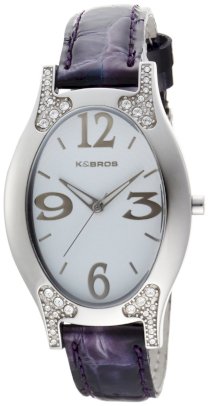 K&BROS Women's 9157-1 Steel Classique Watch