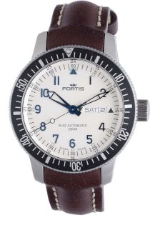 Fortis Men's 648.10.12 L.16 B-42 Diver Automatic Brown Date Watch