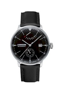 Junkers Bauhaus Automatic Watch with Power Reserve and 24hr Subdial 6060-2