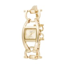Golden Classic Women's 2145 "Nighttime Adventures" Gold-Tone Sleek Accessory Watch