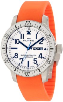 Fortis Men's 647.11.42SI.20 B-42 Marinemaster Automatic White Dial Watch